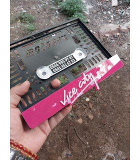 Vice City Pembe Motor Pleksi PLAKALIK 1adet Lazer Kesim Denizli'den